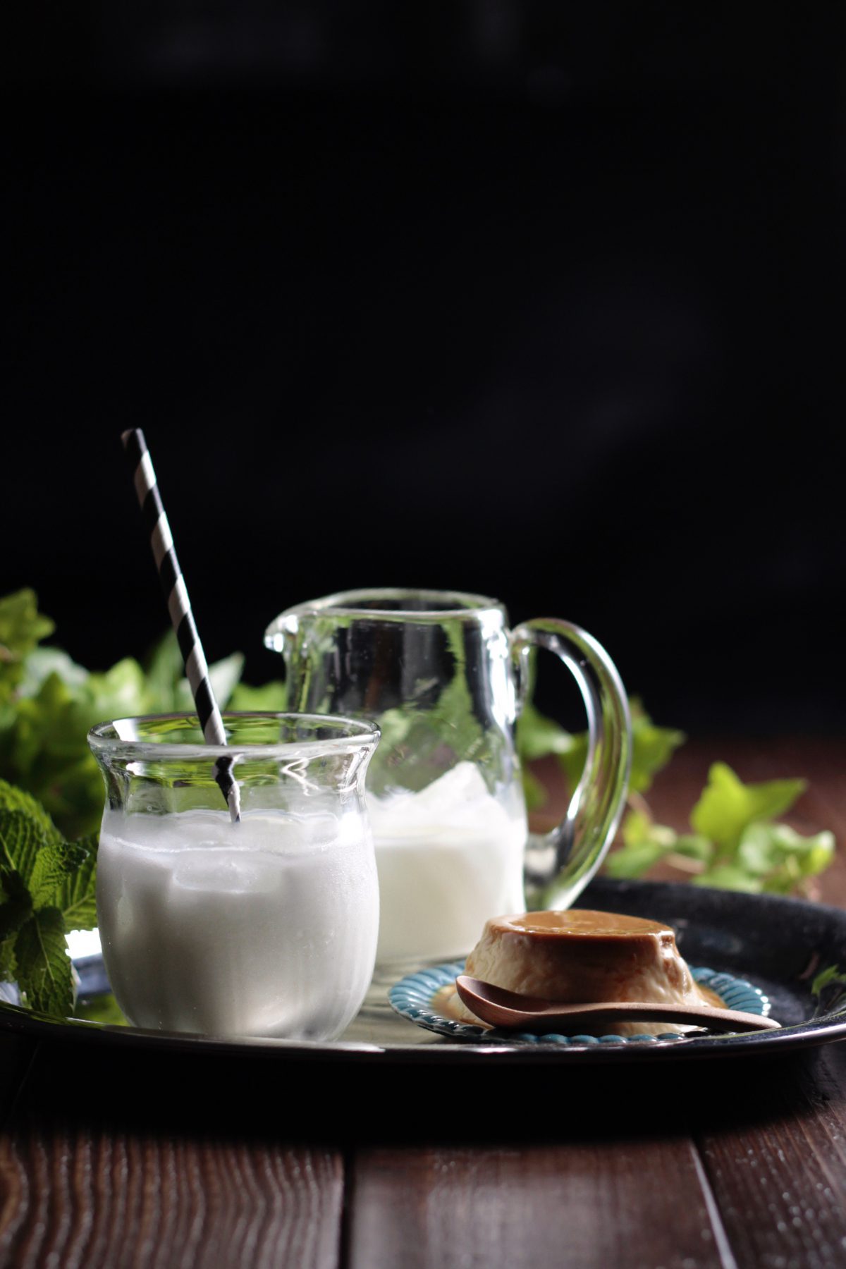 ①アイキャッチ写真 こだわり牛乳とプリン