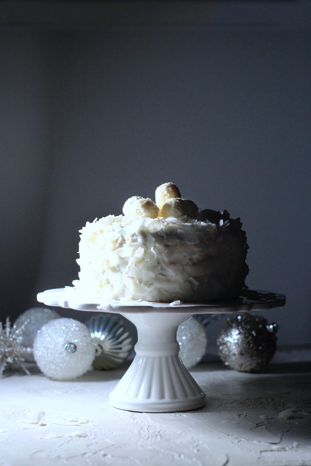 簡単ホワイトクリスマスケーキ①