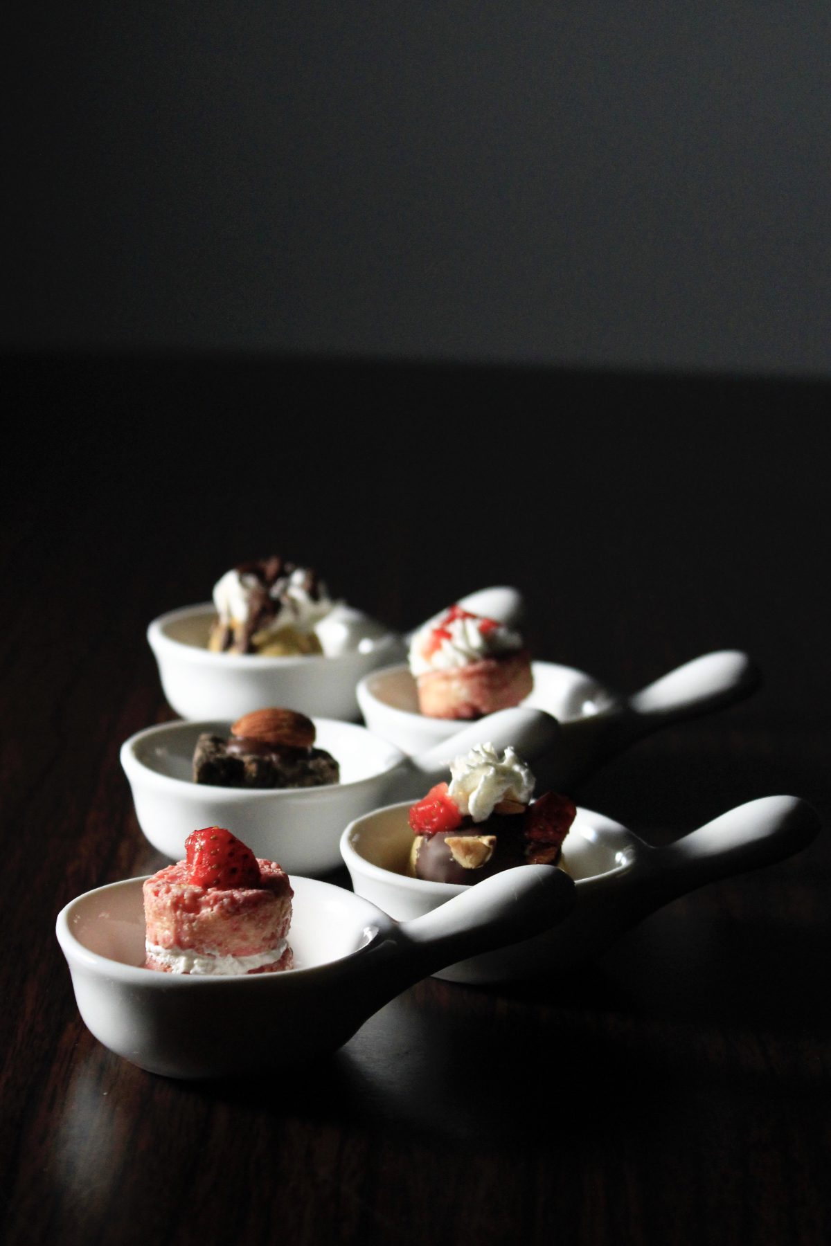 簡単盛り付け　デザート１