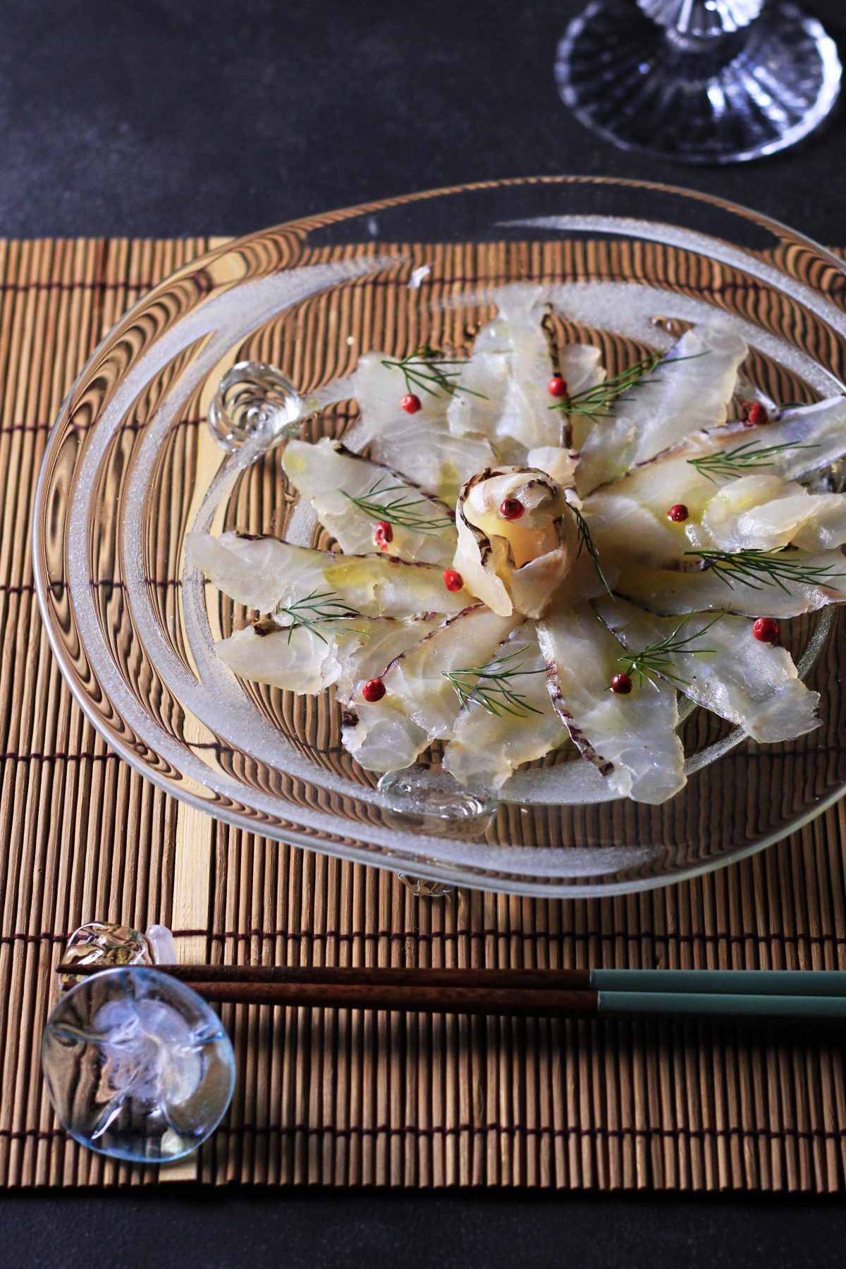 鯛スモーク　ガラス②