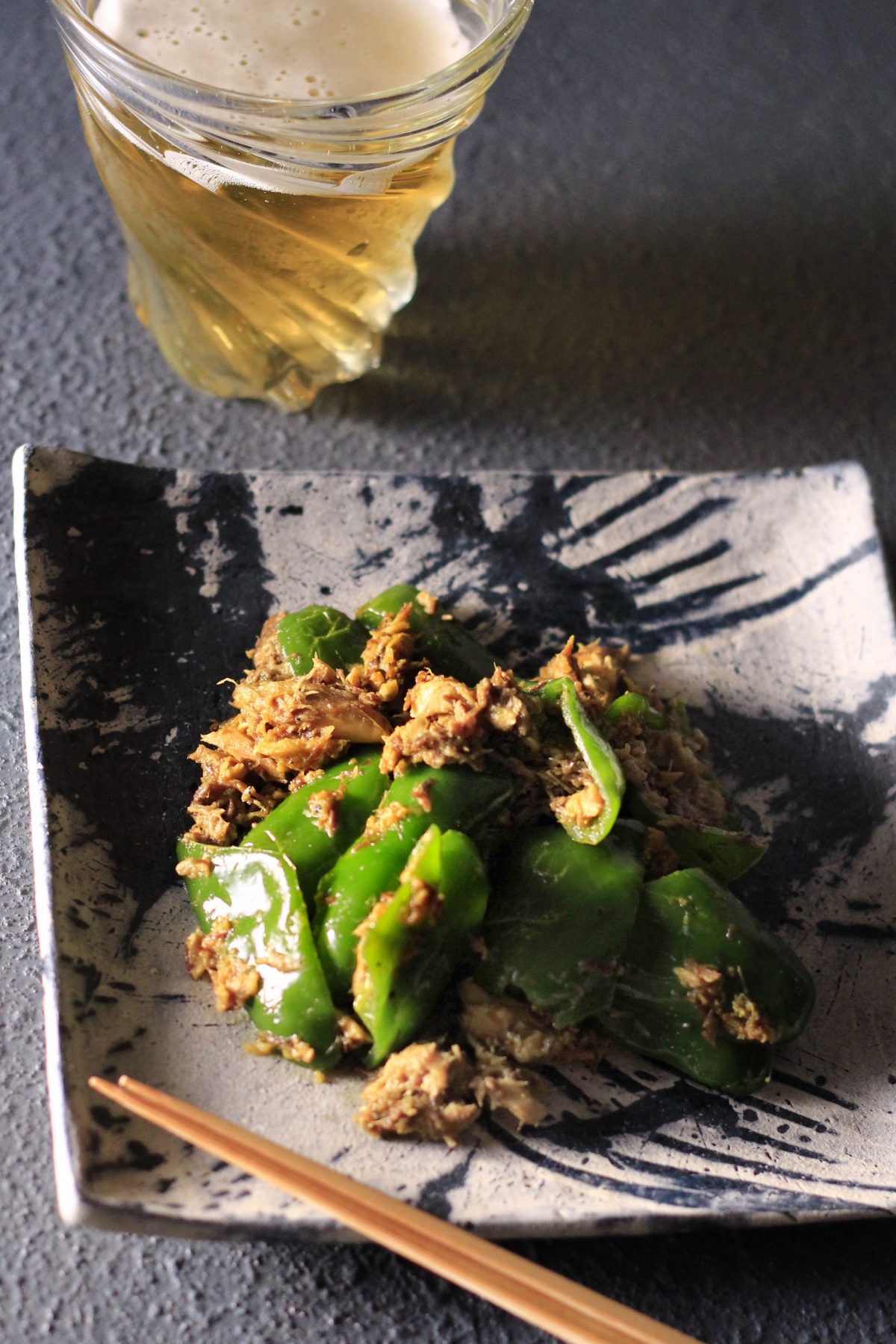 ピーマンサバ缶やちむん③