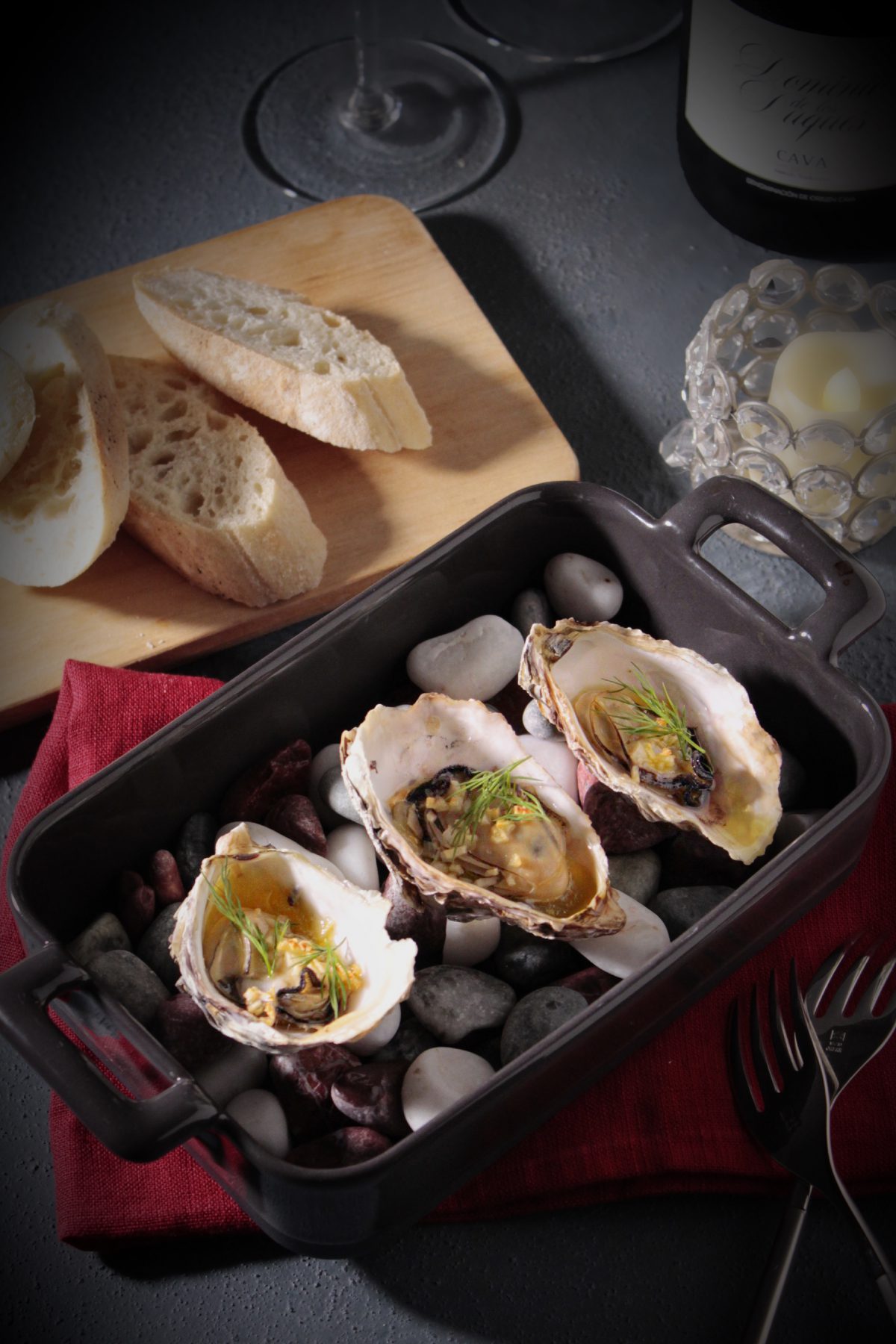 牡蠣のオーブン焼き①