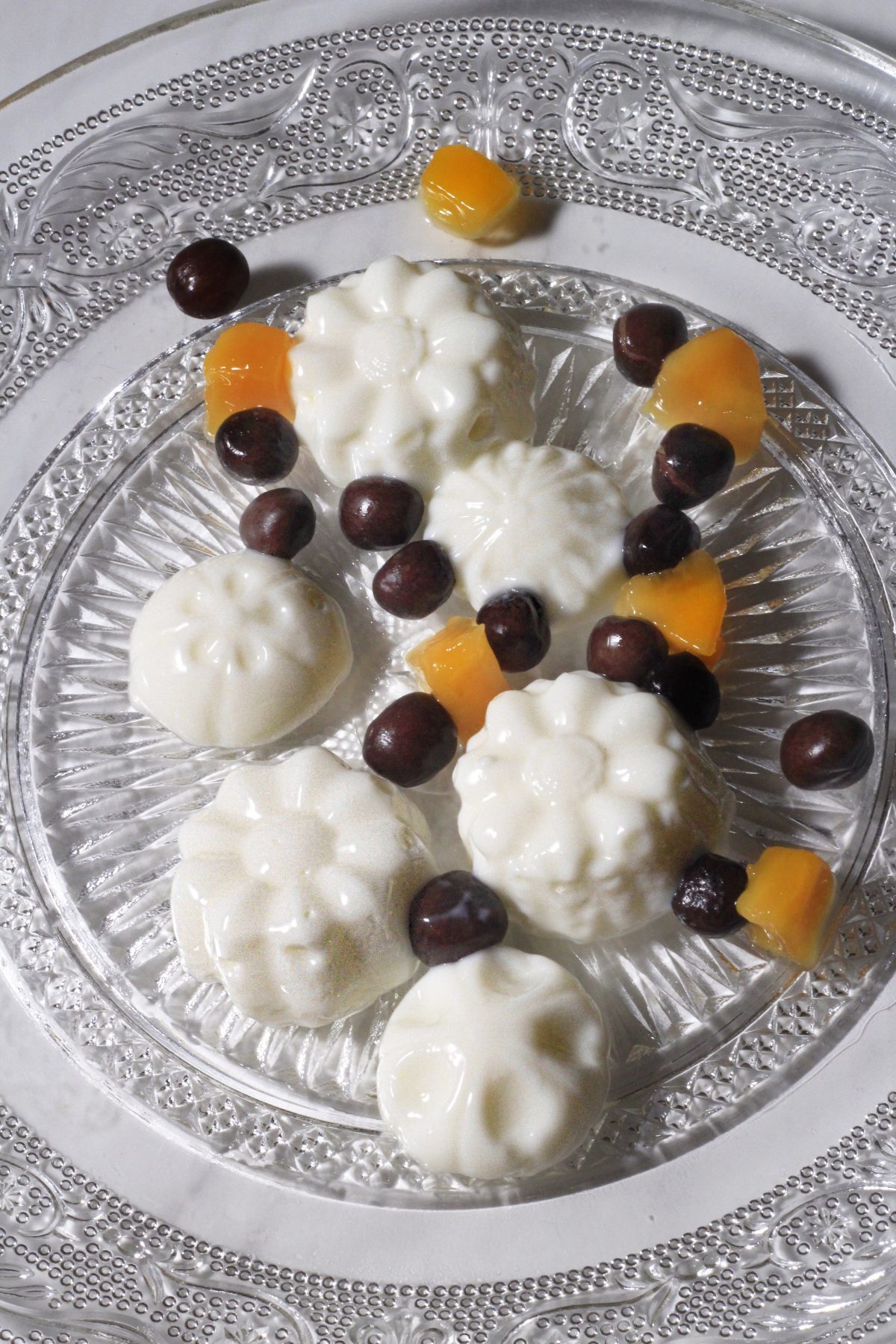 杏仁豆腐宝石盛り④