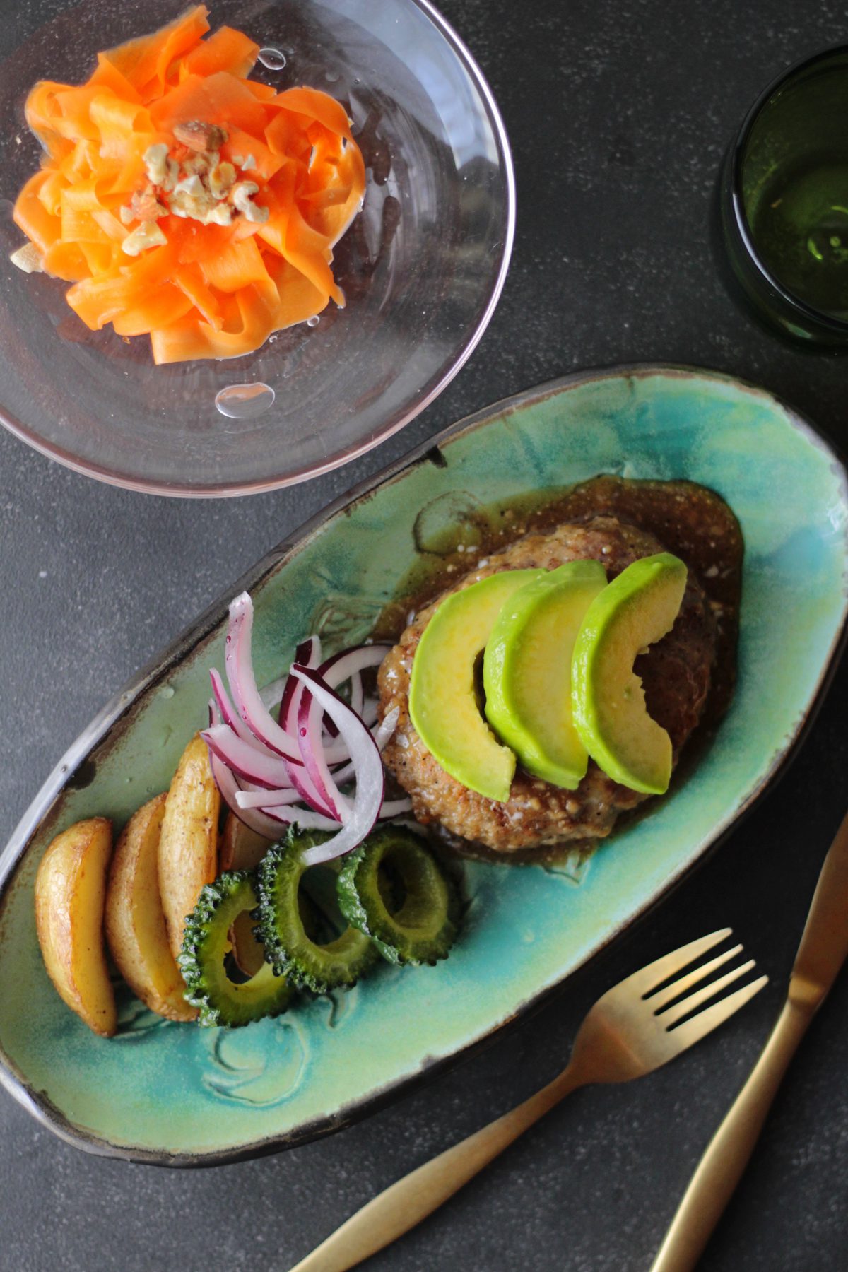 アボガドハンバーグ②